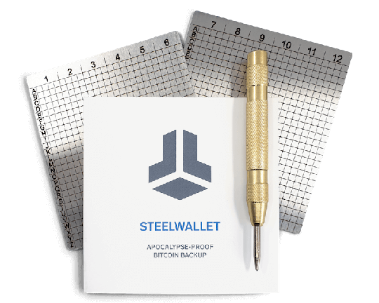 Placas Steelwallet Bitbox02